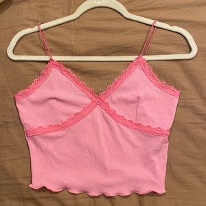 shein pink top